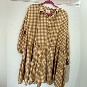 Lullaby Club Gingham Dress m/l